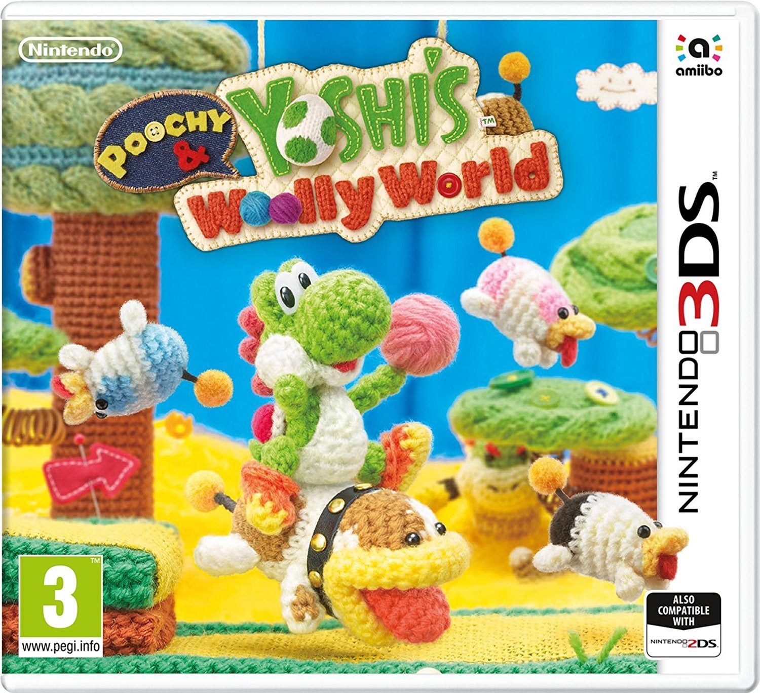 POOCHY & YOSHI'S WOOLLY WORLD - 3DS - Video Games by Nintendo The Chelsea Gamer
