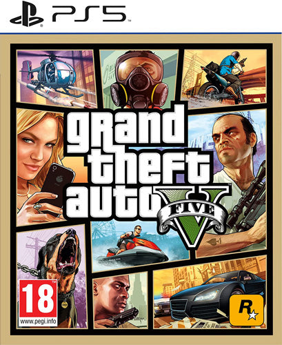Grand Theft Auto V - PlayStation 5 - Video Games by Take 2 The Chelsea Gamer