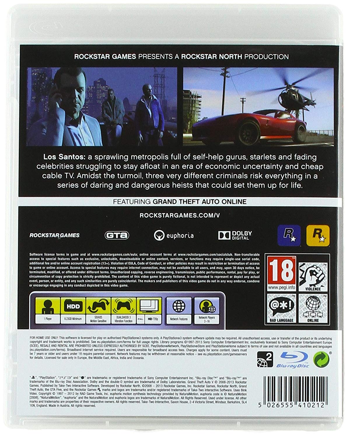 GTA V - Legacy Platforms - Video Games by Take 2 The Chelsea Gamer