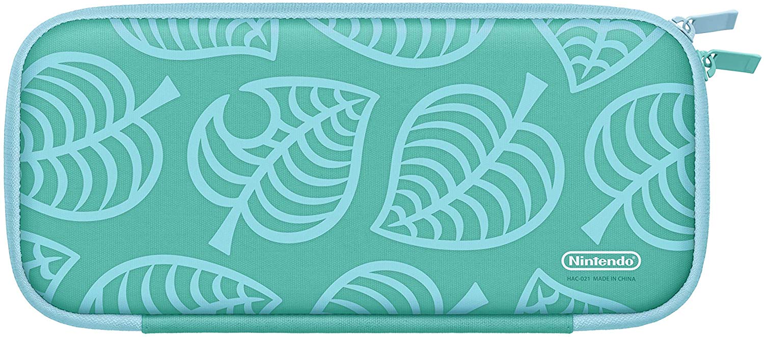 Switch Animal Crossing: New Horizons Carrying Case & Screen Protector - Console Accessories by Nintendo The Chelsea Gamer