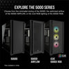 Corsair 5000D Tempered Glass Midi Tower PC Case - Black - Core Components by Corsair The Chelsea Gamer