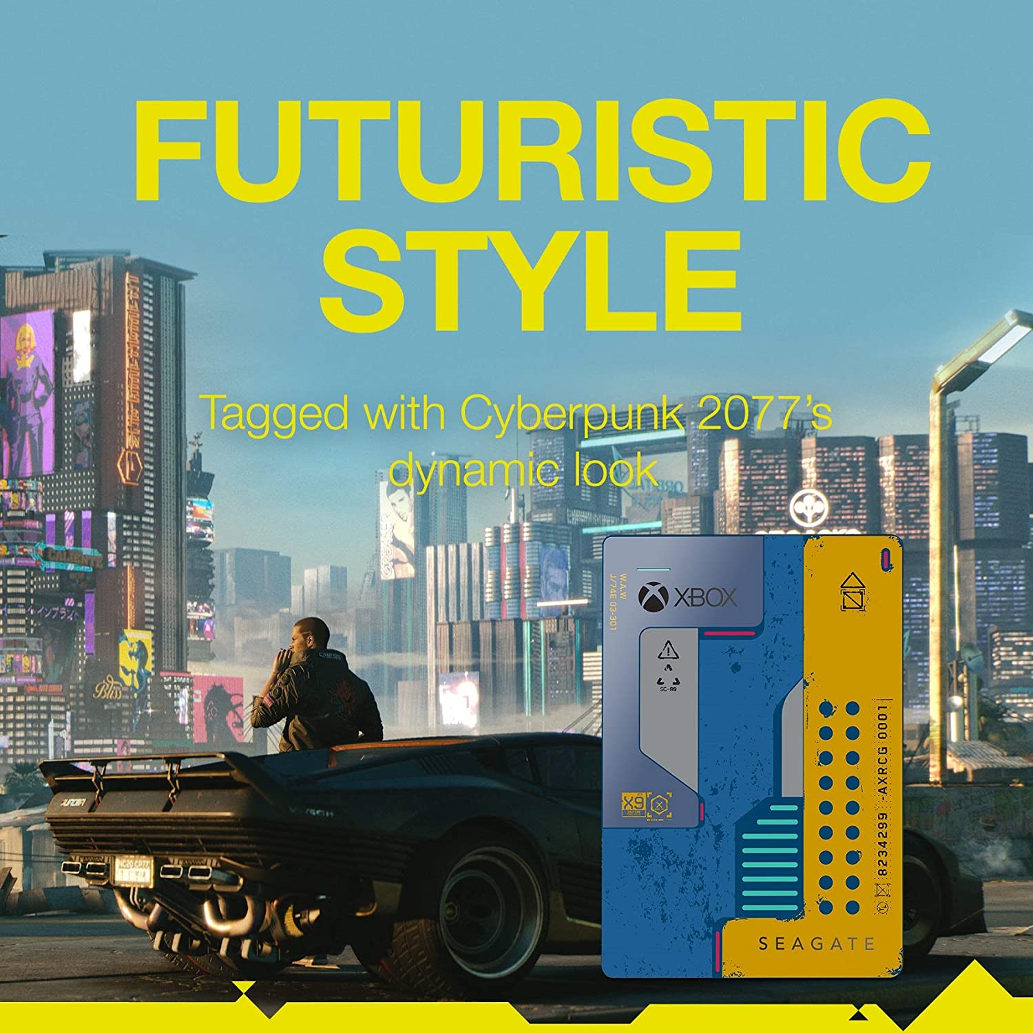 Seagate, HDD Ext 2TB Xbox Drive Cyberpunk USB3 - Console Accessories by Seagate The Chelsea Gamer