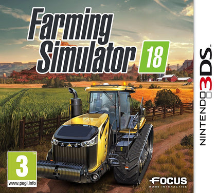 Farming Simulator 18 - 3DS - Video Games by Focus Home Interactive The Chelsea Gamer