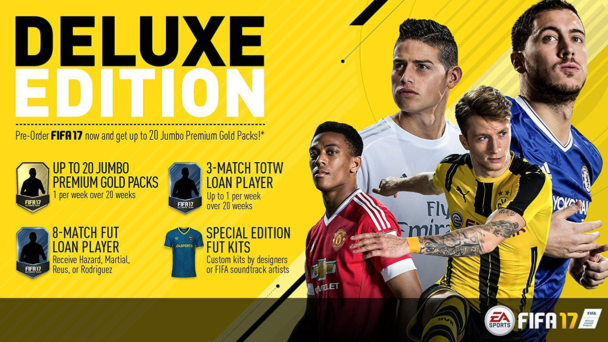 FIFA17 -Deluxe Edition for PS3 - Video Games by Electronic Arts The Chelsea Gamer
