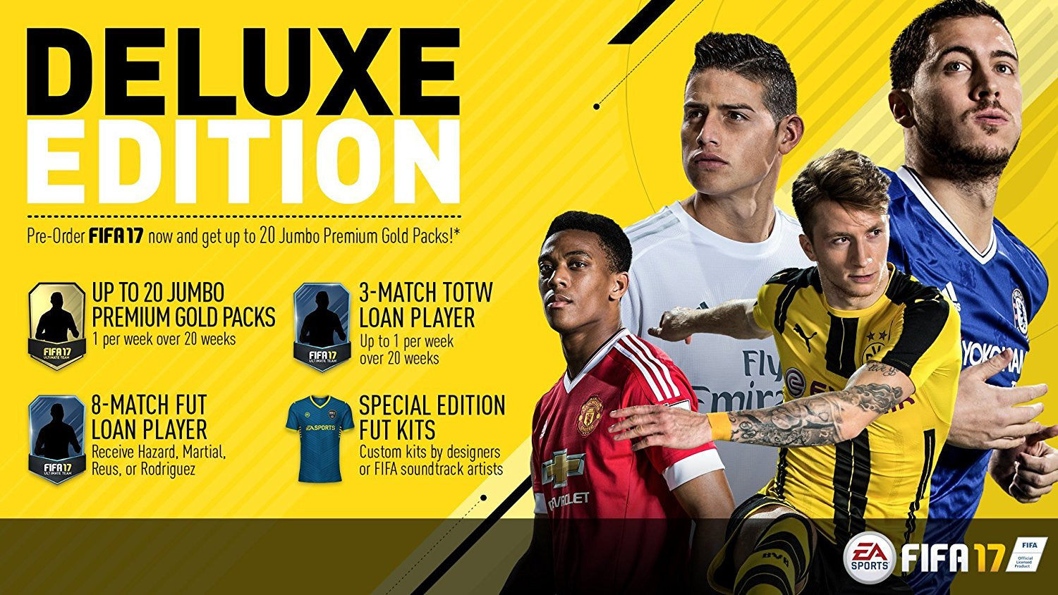 FIFA17 -Deluxe Edition for PS3 - Video Games by Electronic Arts The Chelsea Gamer