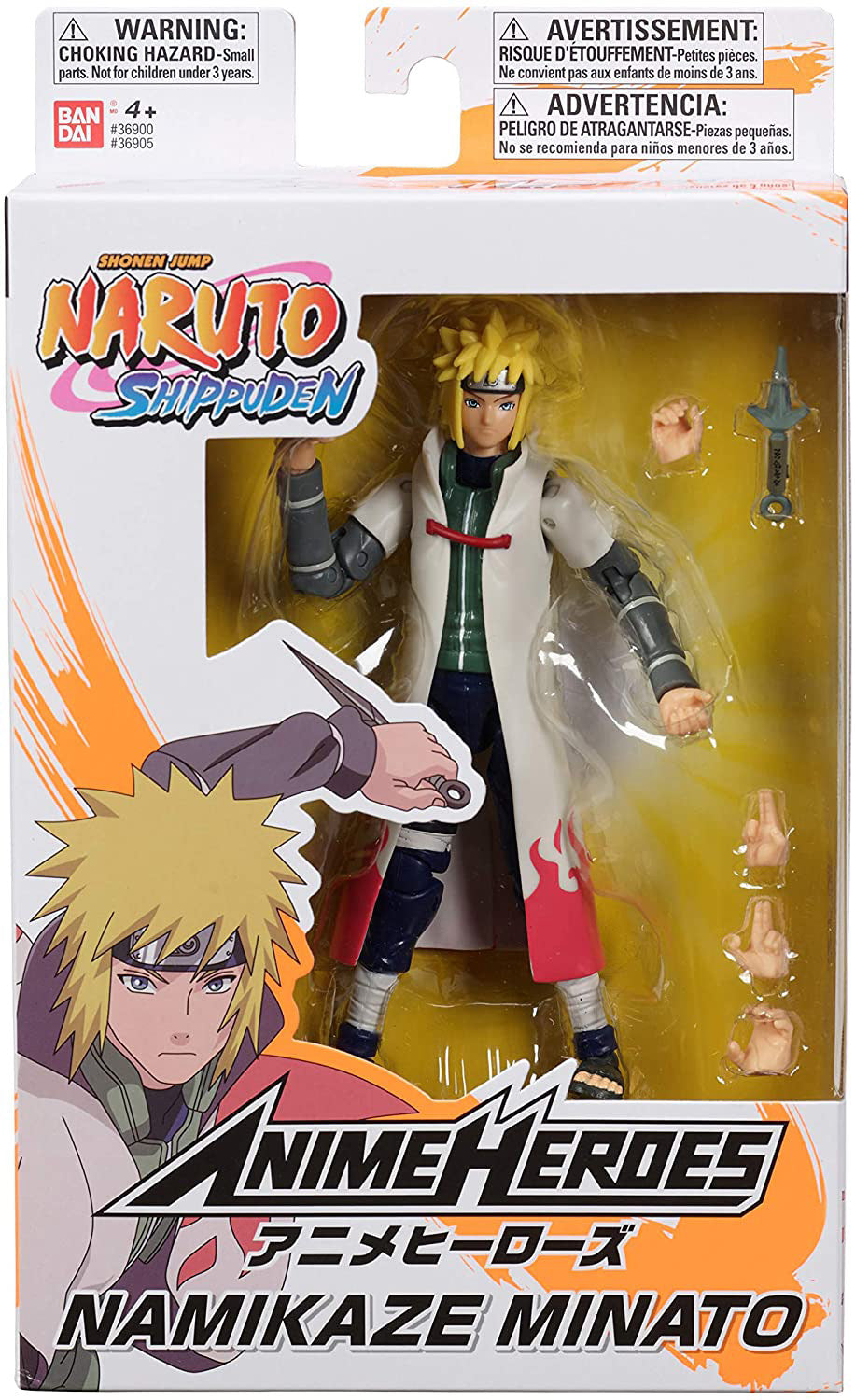 Bandai - Anime Heroes - Namikaze Minato - merchandise by Bandai Namco Merchandise The Chelsea Gamer