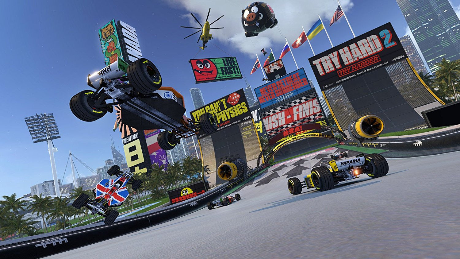 Trackmania Turbo PlayStation 4 - PSVR Compatible - Video Games by UBI Soft The Chelsea Gamer
