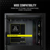 Corsair iCUE 5000X RGB Midi Tower PC Case - Black - Core Components by Corsair The Chelsea Gamer