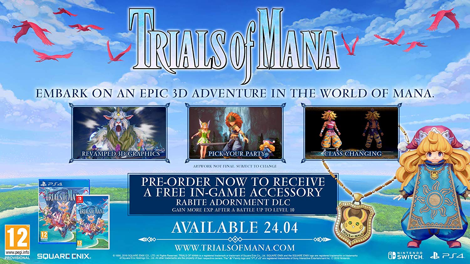 Trials of Mana - Video Games by Square Enix The Chelsea Gamer
