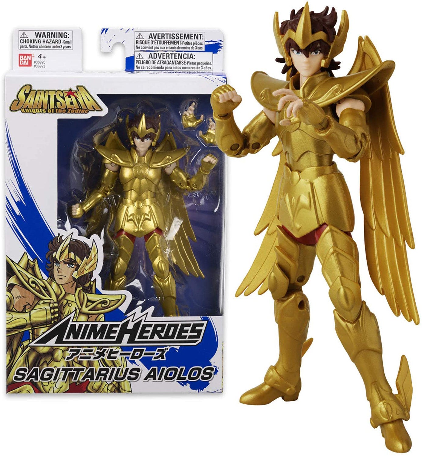 Bandai - Anime Heroes - Saint Seiya Sagittarius Aiolos - merchandise by Bandai Namco Merchandise The Chelsea Gamer