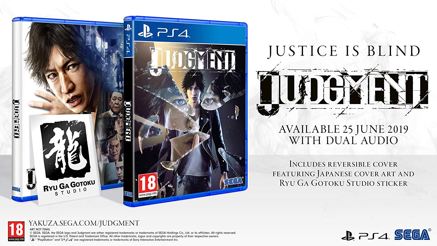 Judgment - PlayStation 4 - Video Games by SEGA UK The Chelsea Gamer