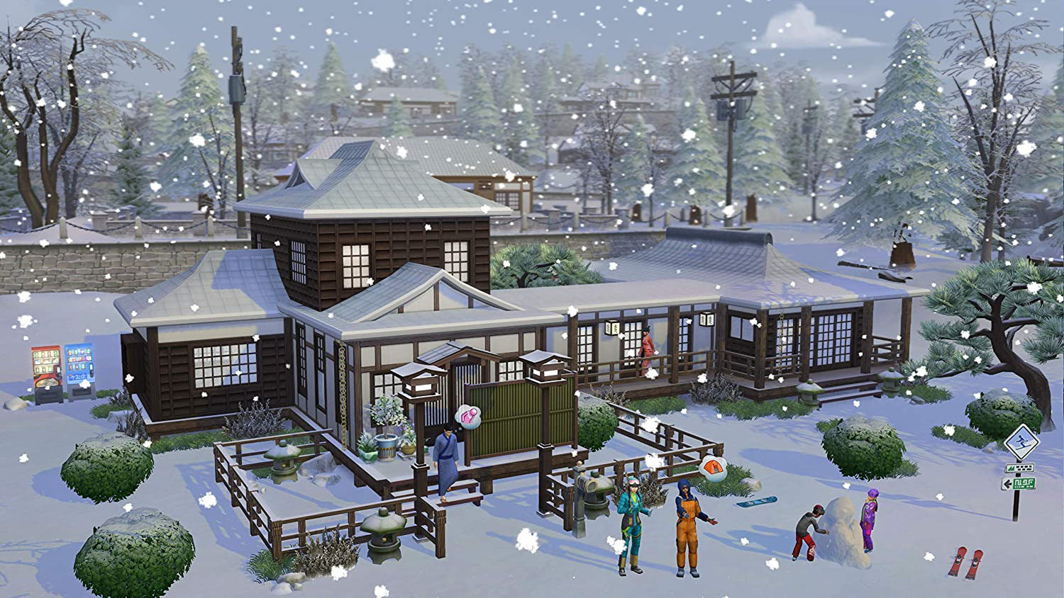 The Sims 4 Snowy Escape Expansion Pack - PC - Video Games by Electronic Arts The Chelsea Gamer