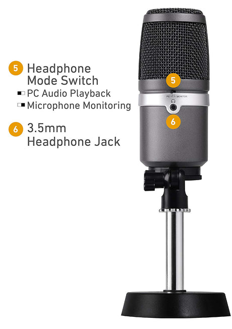 AVermedia USB Microphone AM310 - Core Components by AverMedia The Chelsea Gamer