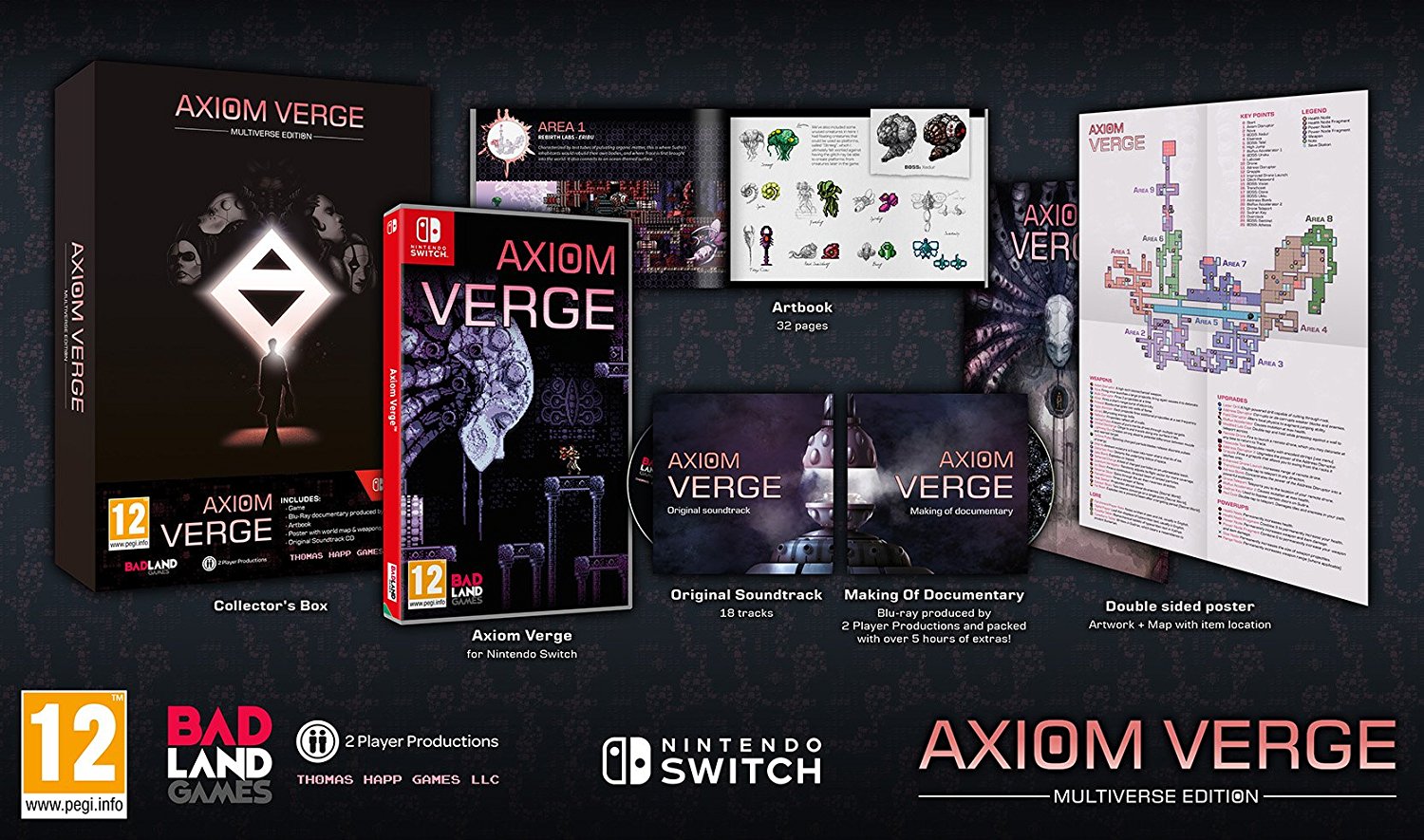 Axiom Verge Multiverse Edition -  Nintendo Switch - Video Games by Maximum Games Ltd (UK Stock Account) The Chelsea Gamer