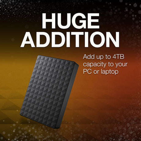Seagate Expansion Portable 4TB external hard drive - Console Accessories by Seagate The Chelsea Gamer