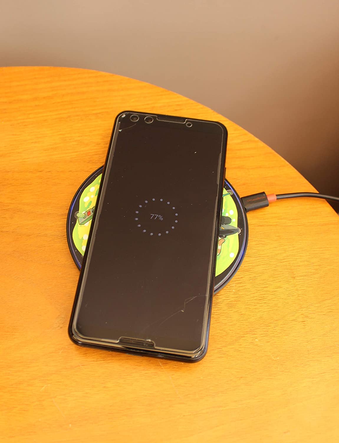 Rick & Morty - 10watt Fast Wireless charger - merchandise by Lazerbuilt Ltd The Chelsea Gamer