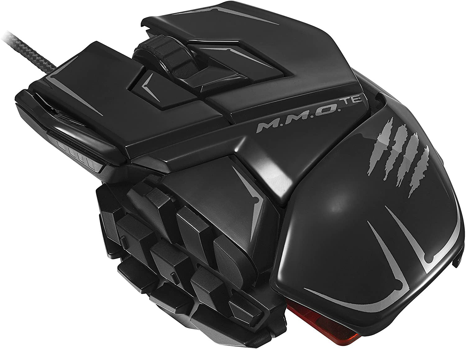 M.M.O Tournament Edition Gaming Mouse Gloss black - Mice by Mad Catz The Chelsea Gamer