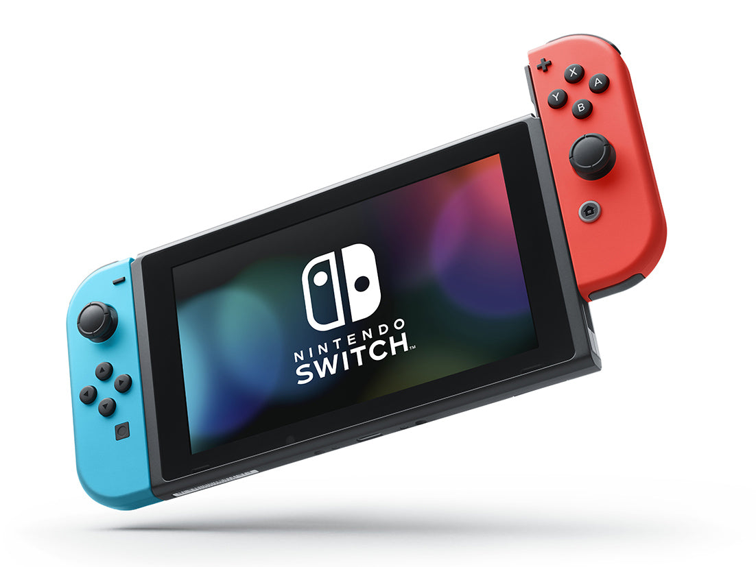 Nintendo Switch 1.1 Neon Red / Neon Blue - Console pack by Nintendo The Chelsea Gamer