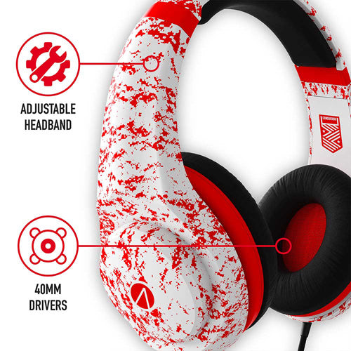 STEALTH XP-Conqueror Gaming Headset - Arctic Red - Console Accessories by ABP Technology The Chelsea Gamer