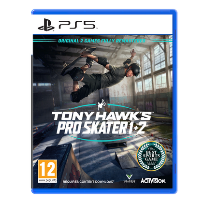 Tony Hawk's Pro Skater 1+2 - PlayStation 5 - Video Games by ACTIVISION The Chelsea Gamer