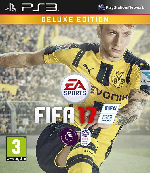 FIFA17 -Deluxe Edition for PS3 - Video Games by Electronic Arts The Chelsea Gamer