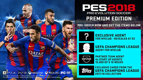 PES 2018 - Premium Edition - Xbox One - Video Games by Konami The Chelsea Gamer