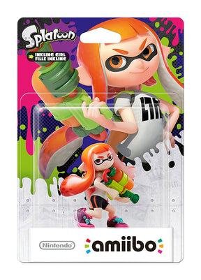 Splatoon (Inkling) Girl Orange Amiibo - Video Games by Nintendo The Chelsea Gamer