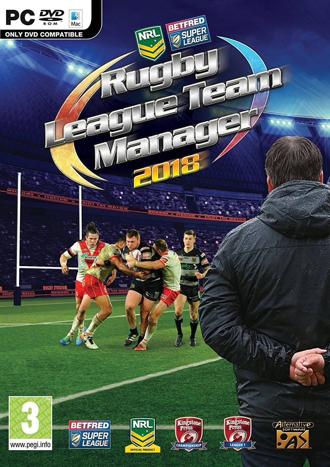 Rugby League Team Manager 2018 - PC - Video Games by Alternative Software The Chelsea Gamer