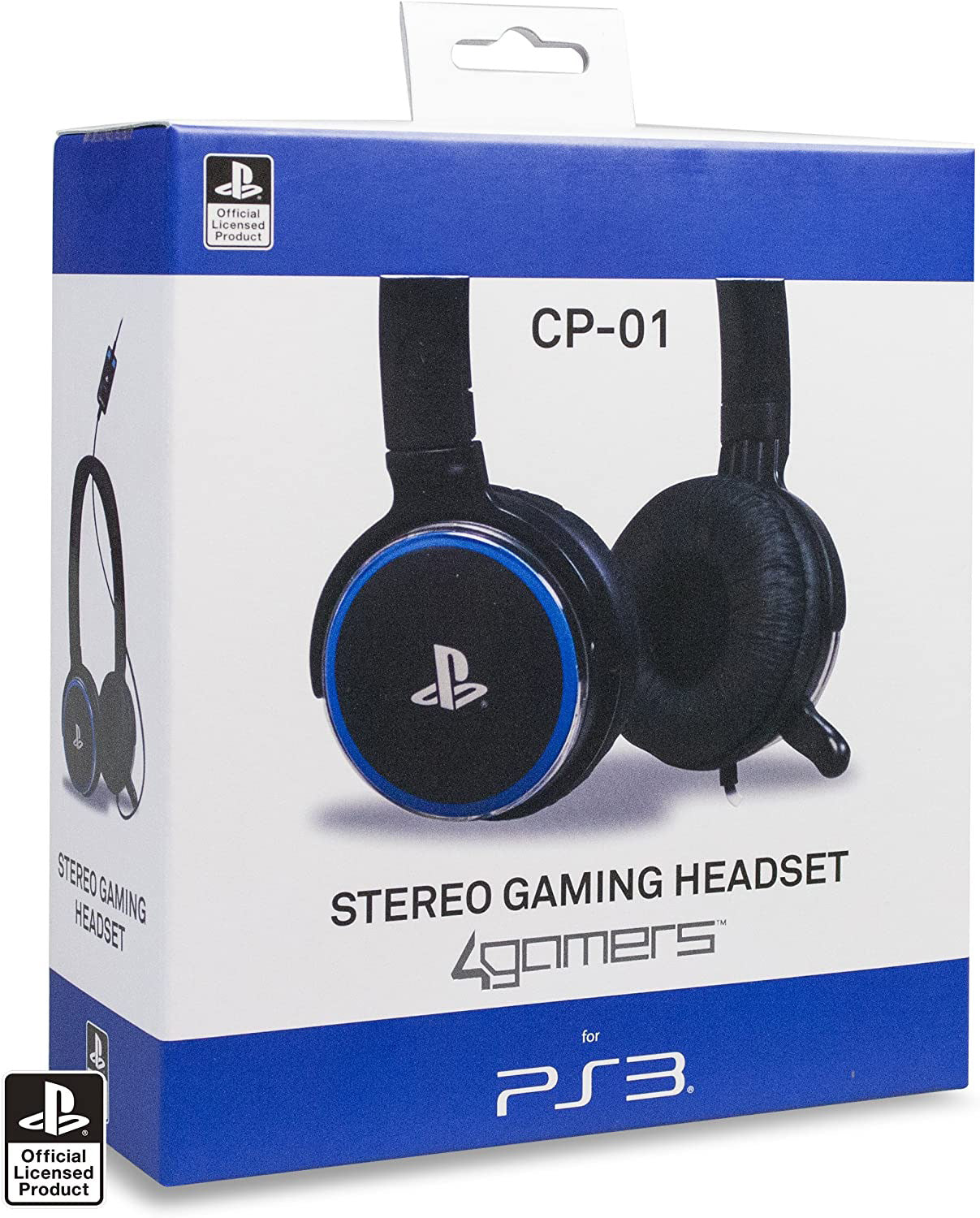 4Gamers CP-01 Stereo Gaming Headset - PlayStation 3 - Console Accessories by ABP Technology The Chelsea Gamer