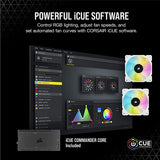 Corsair iCUE H100i ELITE CAPELLIX Liquid CPU Cooler - White - Core Components by Corsair The Chelsea Gamer