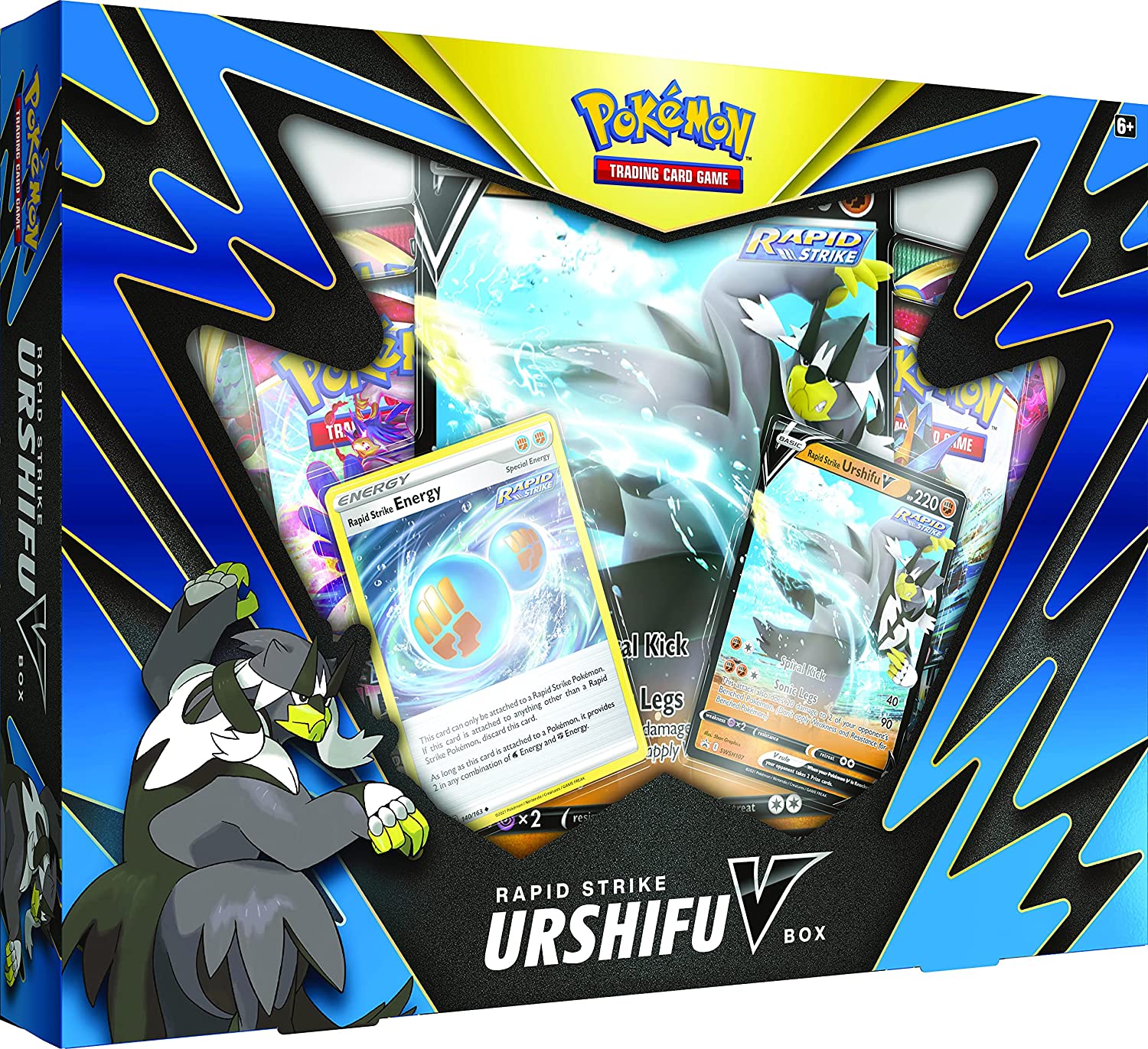 Pokémon TCG Single / Rapid Strike Urshifu V Box - merchandise by Pokémon The Chelsea Gamer
