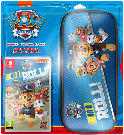 Paw Patrol: On A Roll Switch Game + Travel Case - Video Games by Bandai Namco Entertainment The Chelsea Gamer