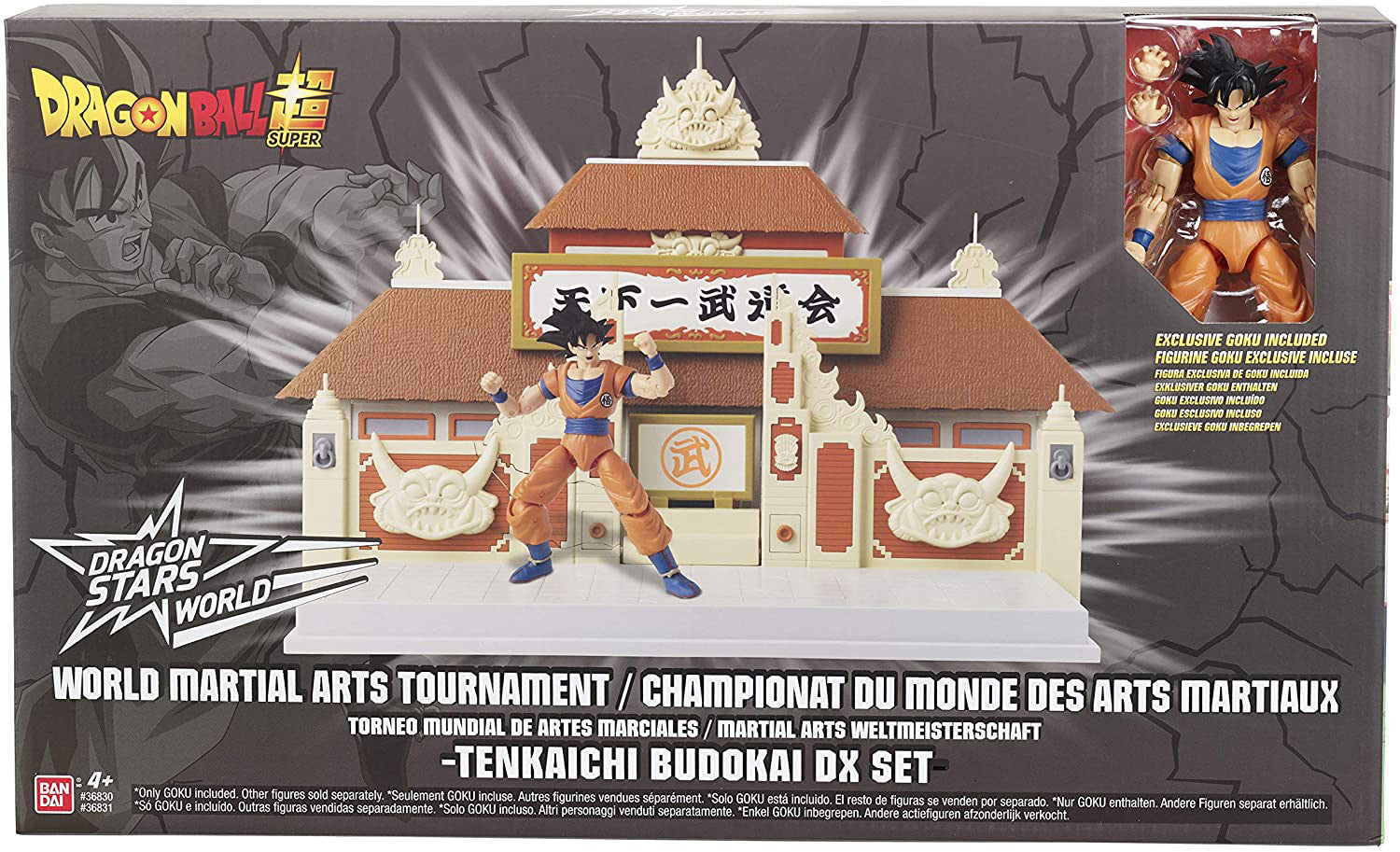 Dragon Ball Tenkaichi Budokai Playset with Figure - merchandise by Bandai Namco Merchandise The Chelsea Gamer