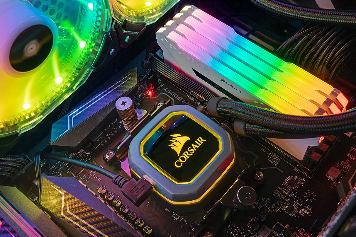 Corsair Vengeance CMW16GX4M2C3000C15W memory module 16 GB 2 x 8 GB DDR4 3000 MHz - Core Components by Corsair The Chelsea Gamer