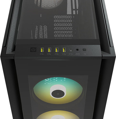 Corsair iCUE 7000X RGB Tempered Glass Full-Tower ATX PC Case — Black - Core Components by Corsair The Chelsea Gamer