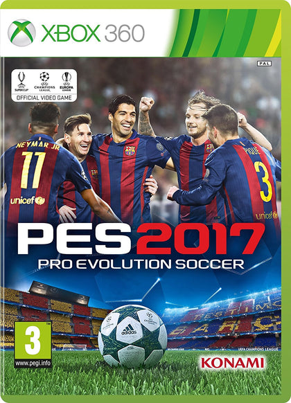 PES 2017 (Xbox 360) - Video Games by Konami The Chelsea Gamer