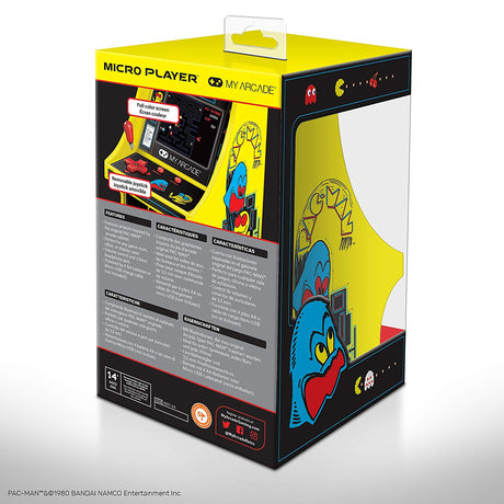My Arcade 6" Collectible Retro Pac-Man Micro Player - Console pack by My Arcade The Chelsea Gamer