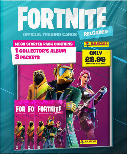 Fortnite- Reload Trading Card Starter Collection Pack - merchandise by Panini The Chelsea Gamer