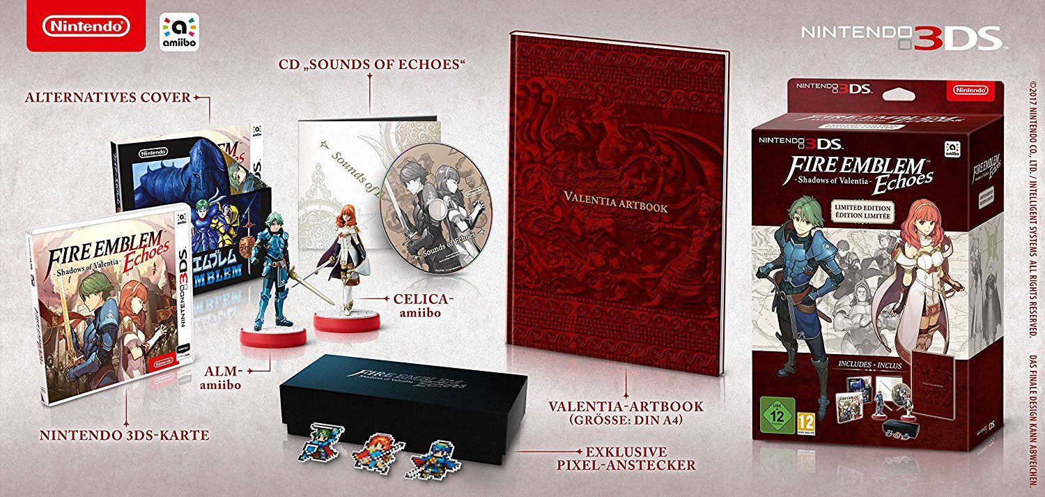 Fire Emblem Echoes: Shadows of Valentia - Limited Edition - 3DS - Video Games by Nintendo The Chelsea Gamer