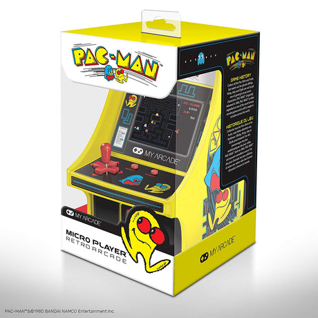 My Arcade 6" Collectible Retro Pac-Man Micro Player - Console pack by My Arcade The Chelsea Gamer