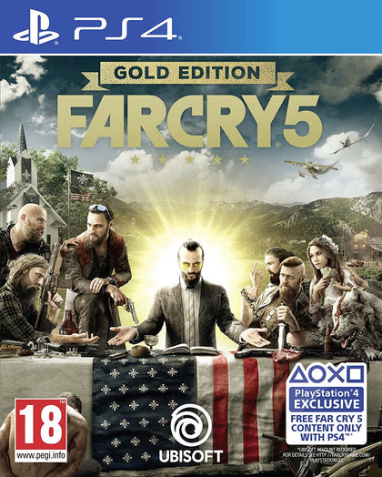 Far Cry 5 Gold - PS4 - Video Games by UBI Soft The Chelsea Gamer