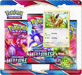 Pokémon Sword & Shield Battle Styles Triple Pack Booster - merchandise by Pokémon The Chelsea Gamer