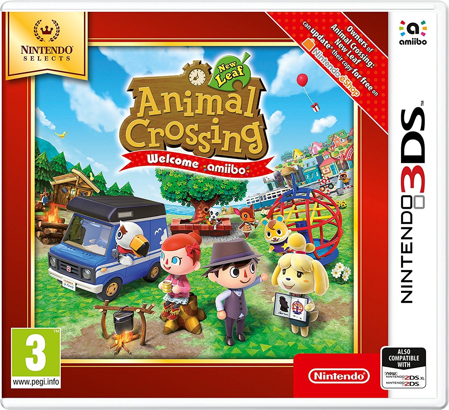 Animal Crossing New Leaf: Welcome Amiibo - 3DS Selects - Video Games by Nintendo The Chelsea Gamer