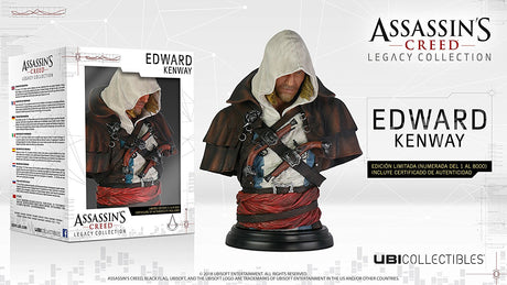 Assassin's Creed Legacy Collection: Edward Kenway Bust - merchandise by UBI Soft The Chelsea Gamer