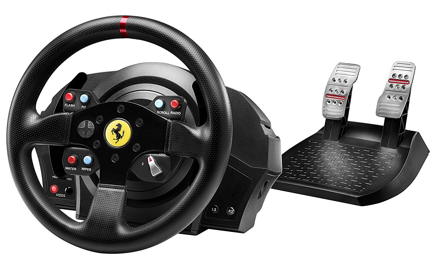 Thrustmaster T300 Ferrari GTE Official Force Feedback wheel (PS4/PS3/PC) - Console Accessories by Thrustmaster The Chelsea Gamer