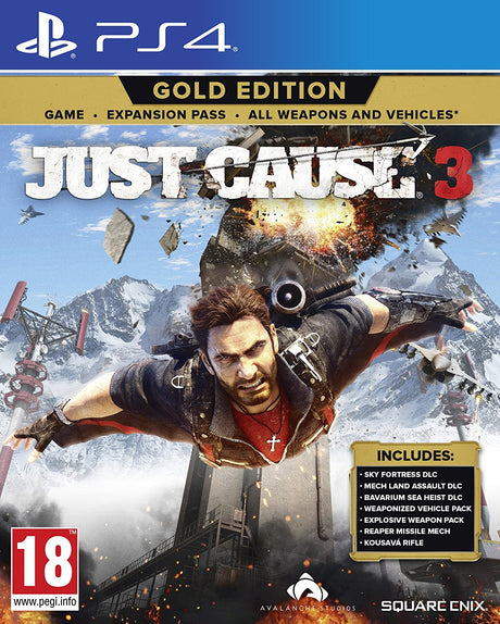 Just Cause 3 - Gold - Video Games by Square Enix The Chelsea Gamer