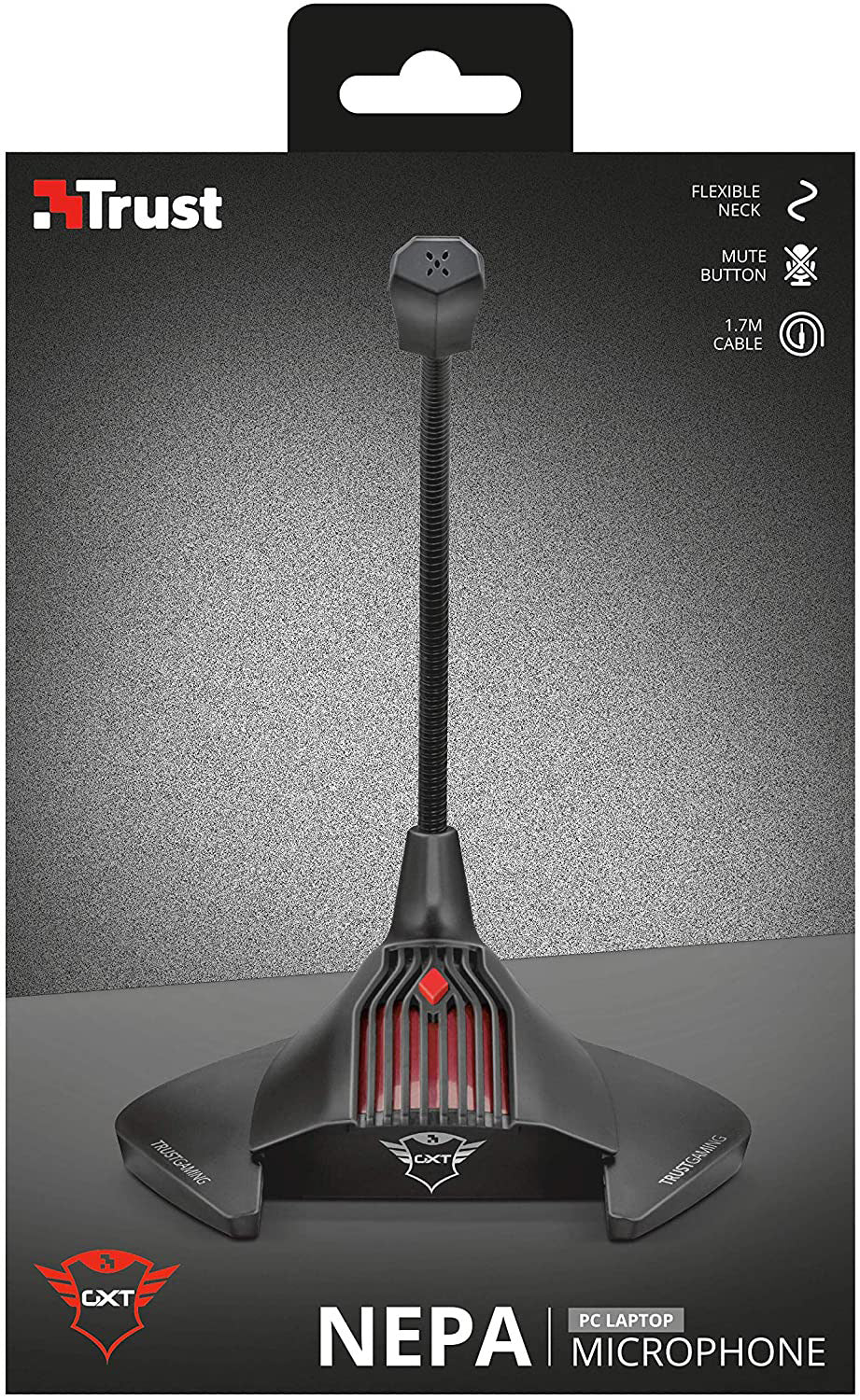Trust Gaming Nepa GXT 239 Microphone - Core Components by Trust The Chelsea Gamer