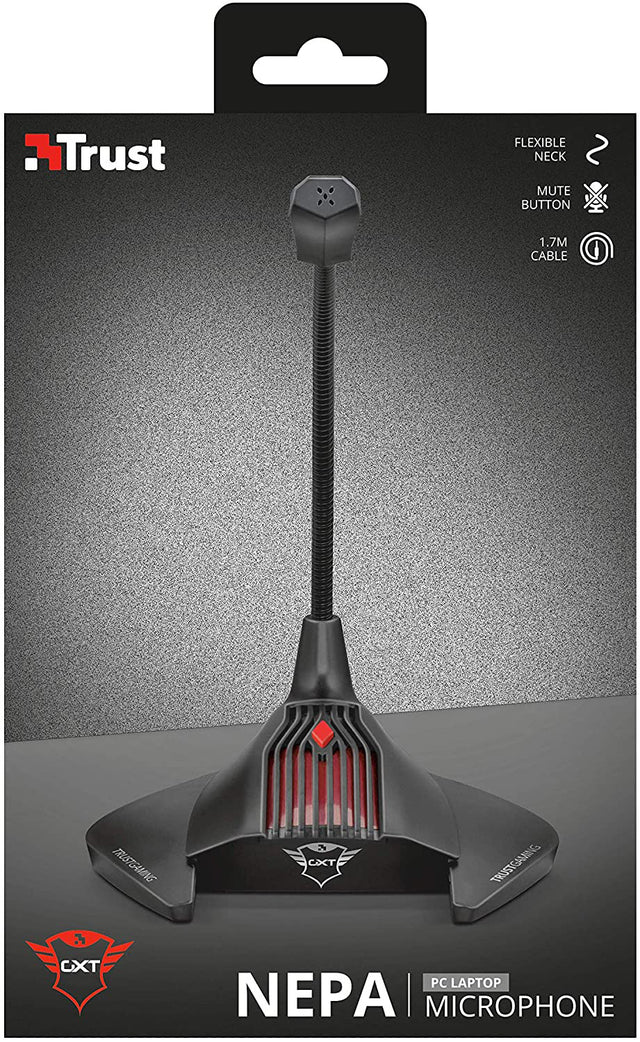 Trust Gaming Nepa GXT 239 Microphone - Core Components by Trust The Chelsea Gamer