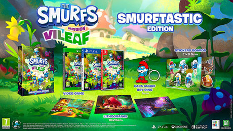 The Smurfs: Mission ViLeaf Smurftastic Edition - Nintendo Switch - Video Games by Maximum Games Ltd (UK Stock Account) The Chelsea Gamer