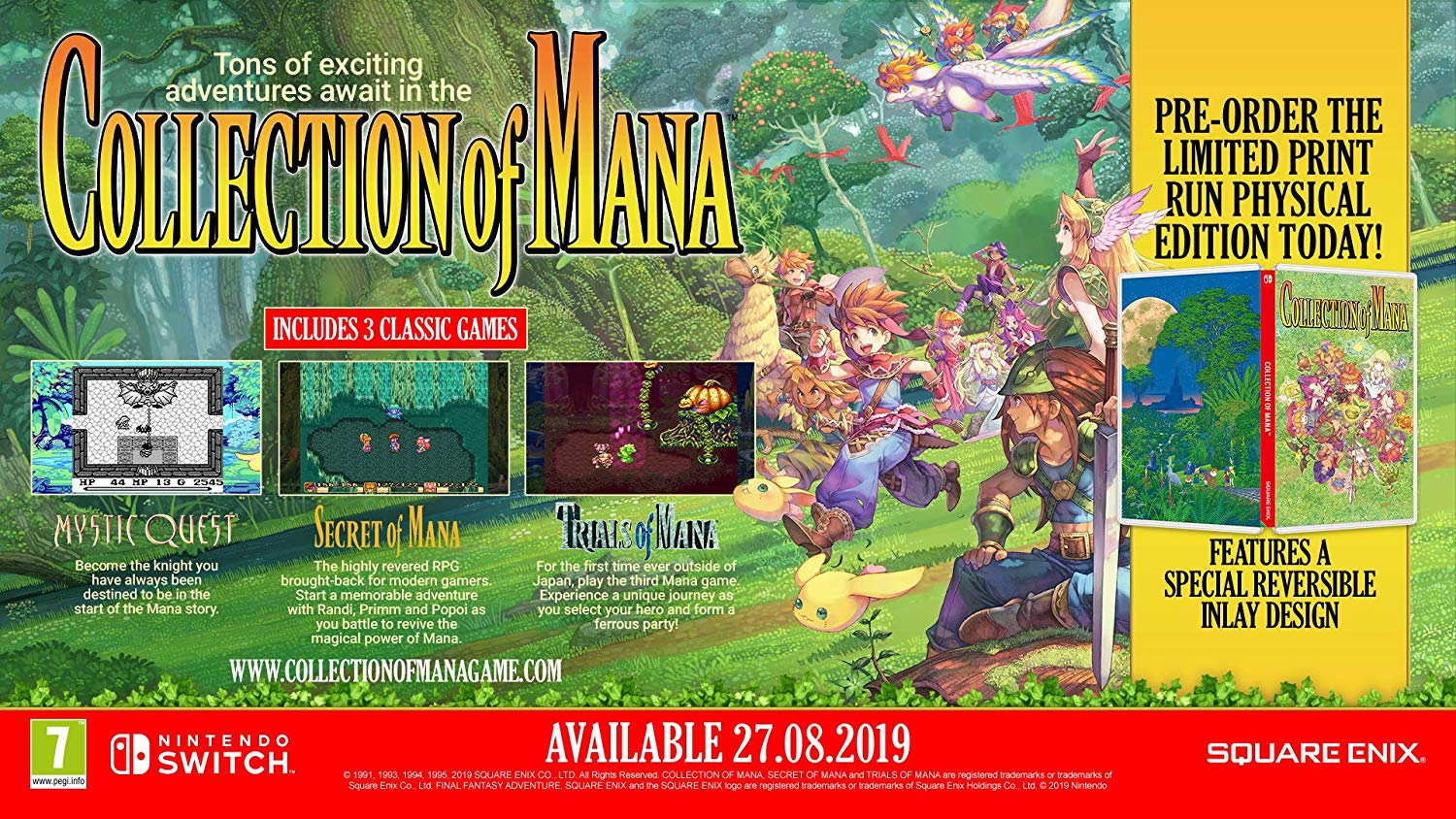 Collection of Mana - Video Games by Square Enix The Chelsea Gamer